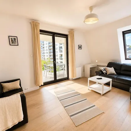 Mye Apartments - Sopot Okrzei Apartament, Free Parking, Near The Beach, Fv-2